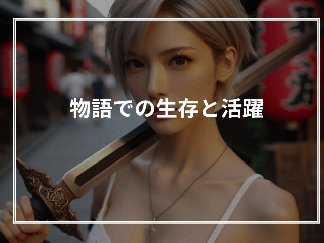 物語での生存と活躍