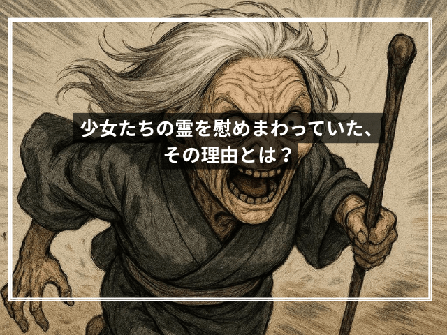 少女たちの霊を慰めまわっていた、その理由とは?