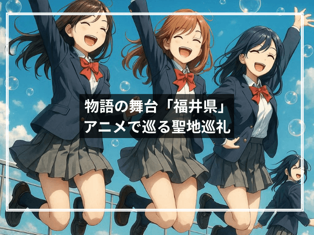 物語の舞台「福井県」：アニメで巡る聖地巡礼