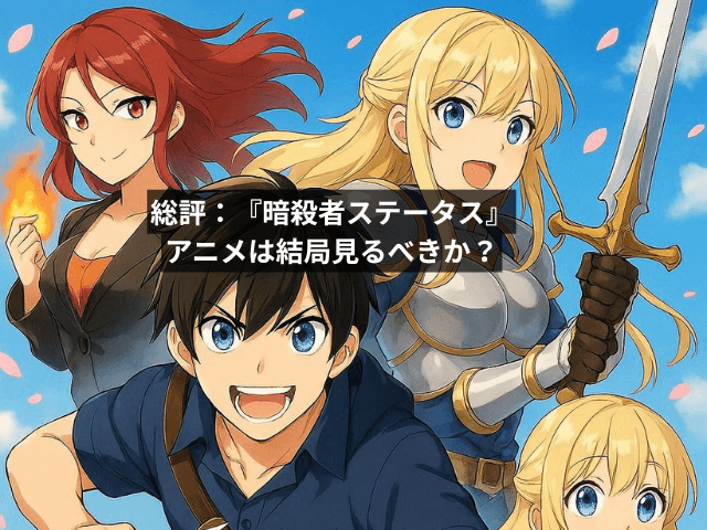 総評:『暗殺者ステータス』アニメは結局見るべきか?