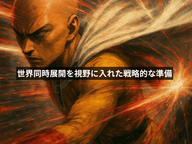 世界同時展開を視野に入れた戦略的な準備