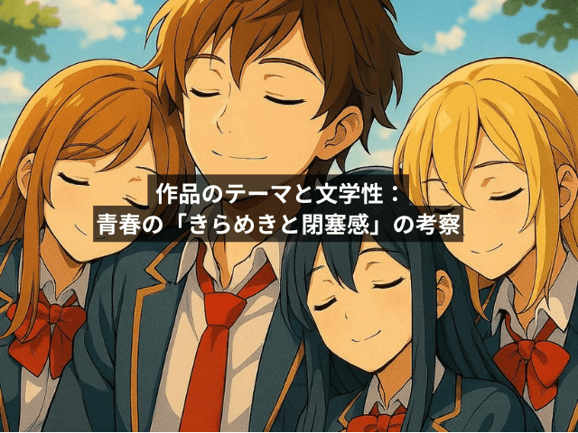 作品のテーマと文学性:青春の「きらめきと閉塞感」の考察
