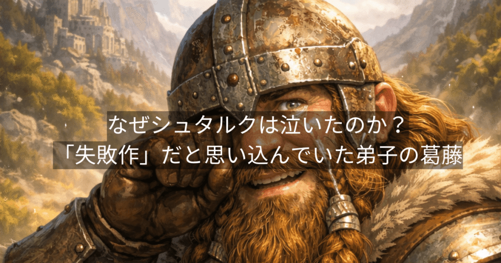 なぜシュタルクは泣いたのか?「失敗作」だと思い込んでいた弟子の葛藤